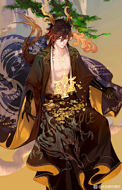 果子狸v采集到原神