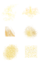 金粉杂色金色杂点高清免扣png-众图网