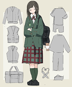 苞谷先生采集到制服