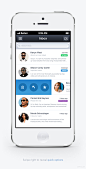 iOS Mail App手机应用ui设计 #UI#