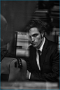 迷人的西装Robert Pattinson Dior-Homme #时尚# #欧美# #型男# #搭配#