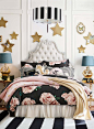 This dream room is full of fashion, fun, adventure and a whole lot of personality.: 
