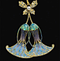 #绘画参考# 一百年前新艺术大师Georges Fouquet的珠宝设计 ​​​​