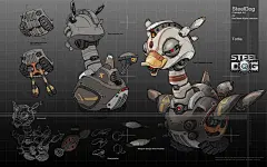 @deviljack-99 【JACK游戏UI】未来科技赛博朋克赛车汽车原画