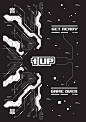 HUD futuristic UI poster FUI electronic hacker cyber Cyberpunk print