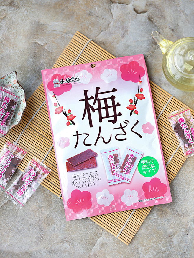 日本进口和颜爱味真多梅梅片梅肉网红孕妇酸...