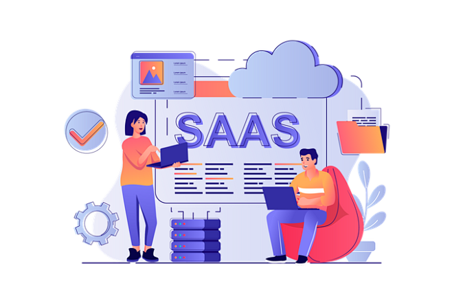 SaaS Illustration