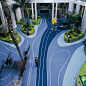 Floor coverings being used in a office environment