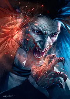 游戏原画设计师作品#游戏动漫# #欧美原画# #日韩原画# #二次元# #人物原画# #场景原画#