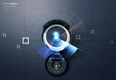 黑色高端创意时尚科技电子产品背景