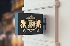 唯美阴影名片LOGO图标徽章提案文创智能贴图VI样机模板PSD素材 (54)