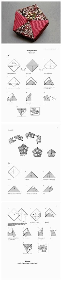 组合五角盒子，可以做包装盒。