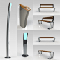 MRail Urban Furniture (Industrial Design) by Aleop Tur, via Behance 42