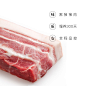 网易味央 正宗黑猪肉前腿肉350g*3生鲜冷冻黑猪-tmall.com天猫