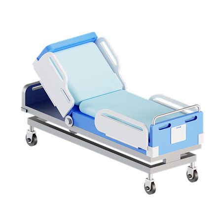 Hospital Bed 3D Illu...