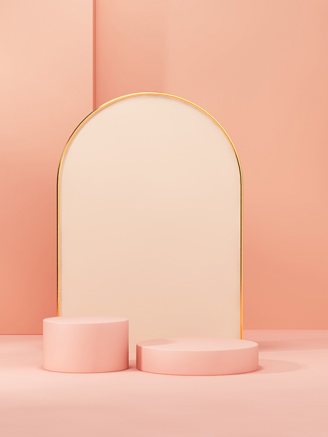 C4D背景，立体背景，产品背景