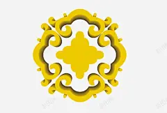黄色底纹高清素材 中国元素 中国风 立体 简约 黄色 免抠png 设计图片 免费下载