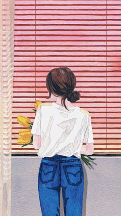 小冯很菜采集到一些插画