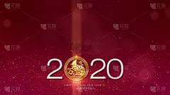 鼠年,春节,活力,传统,2020,灯笼,历书,中文,弹性,新年前夕