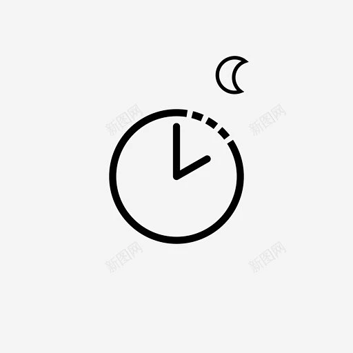 凌晨两点晚上早上图标 黎明 黑暗 icon 标识 标志 UI图标 设计图片 免费下载 页面网页 平面电商 创意素材-花瓣网