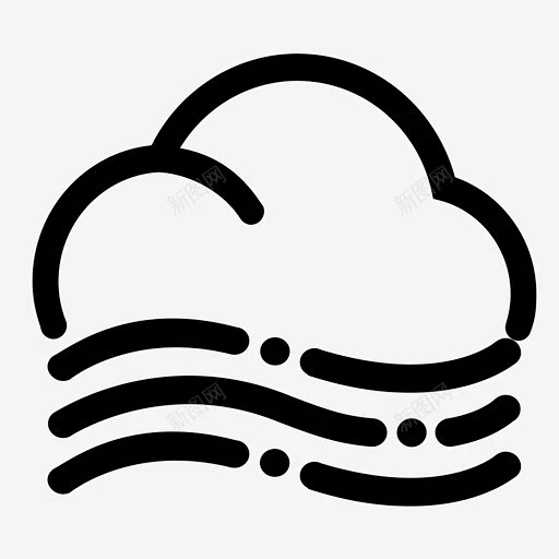 雾霾高清素材 雾霾 icon 图标 标识 标志 UI图标 设计图片 免费下载 页面网页 平面电商 创意素材-花瓣网