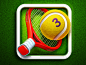 Dribbble - Hit Tennis 3 App Icon by Ramotion