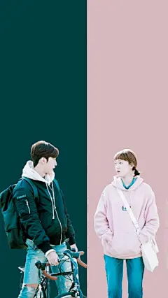 举重妖精金福珠 南柱赫李圣经情侣壁纸