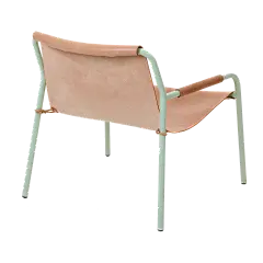 水粉色休闲椅家具 学校椅子 PNG