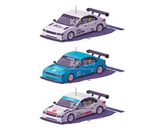 小汽车  - 源文件下载【酷图网】社区场景,立体空间插画,立体空间,城市社区插画,城市插画,社区插画,城市街道,高楼大厦,楼房,住宅区,小区楼房,城市社区