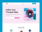 Landing Page UI hero section landing headerui landingpage