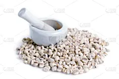 小米粒上分离出黄豆，小米粒上白粒