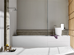 易美居采集到意大利RexaDesign卫浴在浴室中融入新元素，邂逅美妙场所！