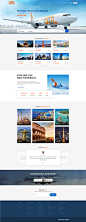 Voegol Airline website redesign concept