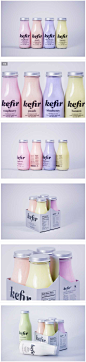 Kefir 牛奶饮料包装设计 设计圈 展示 设计时代网-Powered by thinkdo3 #设计# #包装#