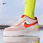 Nike耐克官方AF1 SHADOW女子运动鞋空军一号轻盈缓震板鞋CU8591-tmall.com天猫