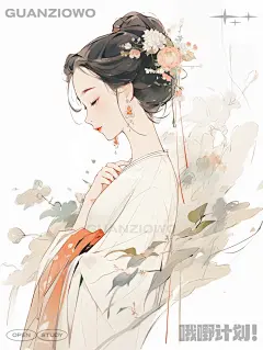 浪漫古风 | 点染轻风荷香送 【粉丝福利】
