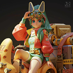 Alie丶Feng采集到3D日韩角色