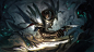 General 7680x4320 Sentinel Pyke (league of Legends) League of Legends Riot Games digital art 4K Support (League Of Legends) sup PC gaming video games GZG