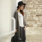 【时尚起义】韩国进口2013秋装女装 简洁长款针织开衫639621 原创 设计 新款 正品 代购
