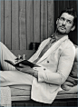 David Gandy Stars in The Jackal Shoot, Talks Modern Masculinity : David Gandy occupies the spotlight once more with a new feature. The British model stars in an editorial for The Jackal. Donning a sharp wardrobe, David links up with stylist Gareth Scourfi