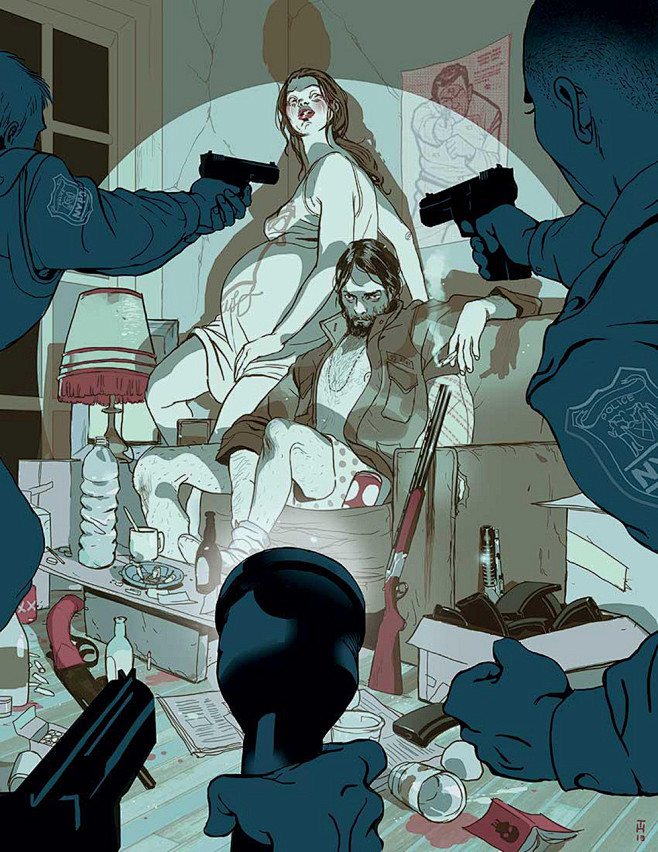 by_Tomer Hanuka，用整洁的...