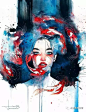 时装画风格探索｜两位异想天开的插画师，直击心灵的绘制技法！