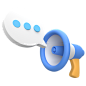 Megaphone 3D Icon