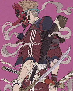 夏mu漫采集到插画