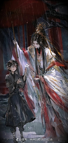 景如婳采集到天官赐福，百无禁忌