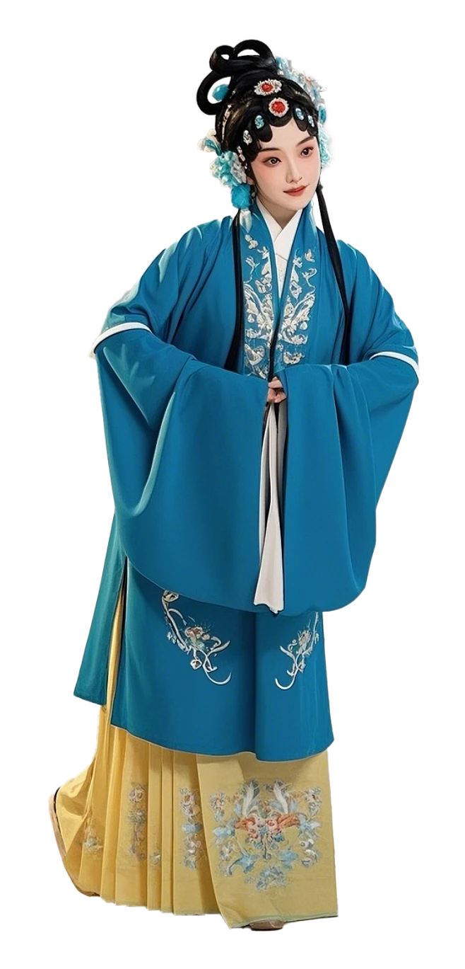 花旦，戏服美人-花瓣网