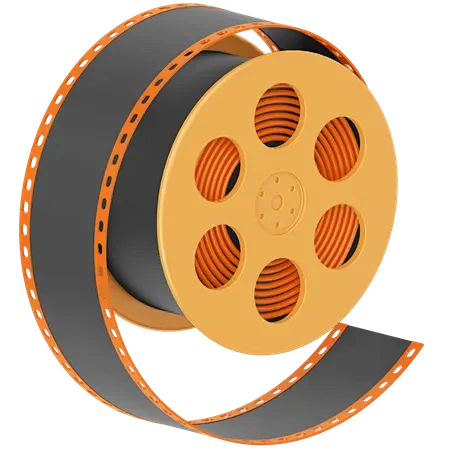 Film Reel  3D Illust...