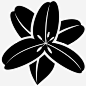 百合花美丽花瓣图标_88ICON https://88icon.com 百合花 美丽 花瓣 自然 花 娇嫩 装饰 雄蕊 艳丽的花朵
