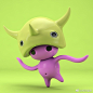 C4D的闲暇时课——monsters系列
虽然毕业了~@灰昼Noir  还请master多多指教（笔芯） ​​​​