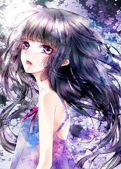 srhl采集到动漫类 女